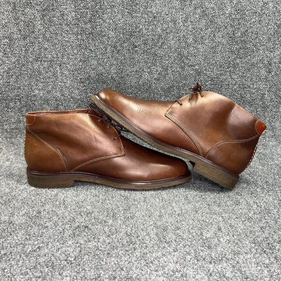 Johnston & Murphy Copeland Chukka Boots Men\'s Size 9.5‎ Brown Oiled Leather Lace main image 5